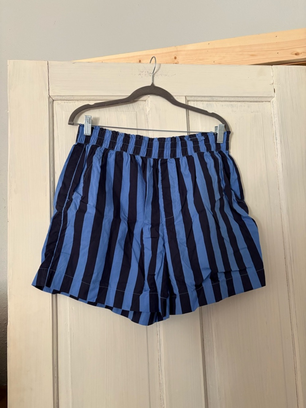 aerie Blue & Navy Striped Pull-On Shorts
